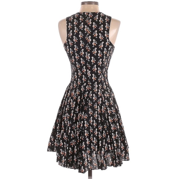H&M Pelican High Neck Dress | SIZE 4 - Picture 2 of 6